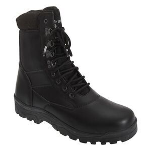 Grafters Mens Top Gun Thinsulate Lined Combat Boots / Black